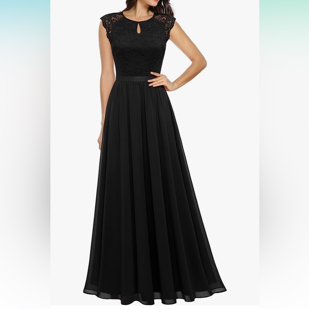 •NWT• Dressystar Lace Maxi Dress